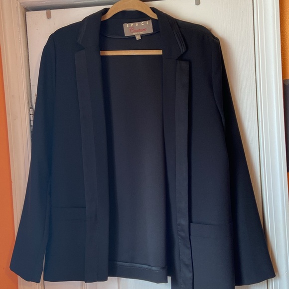 Space Couture Open Front Tuxedo blazer Size 44 - Picture 11 of 11